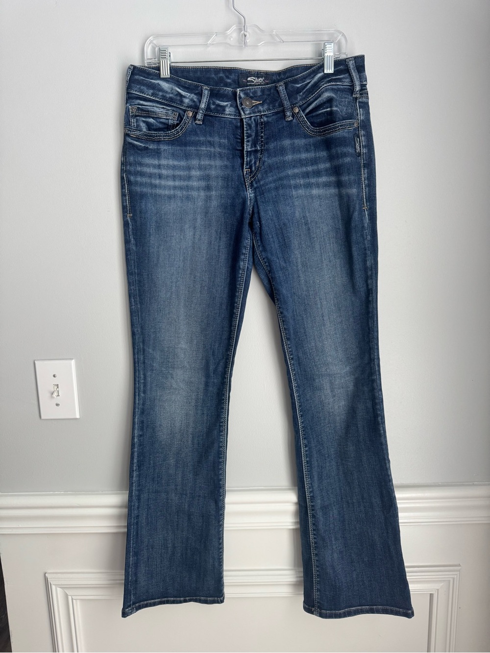 Silver Jeans Suki Dark Wash Slim Boot